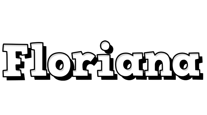 Floriana snowing logo