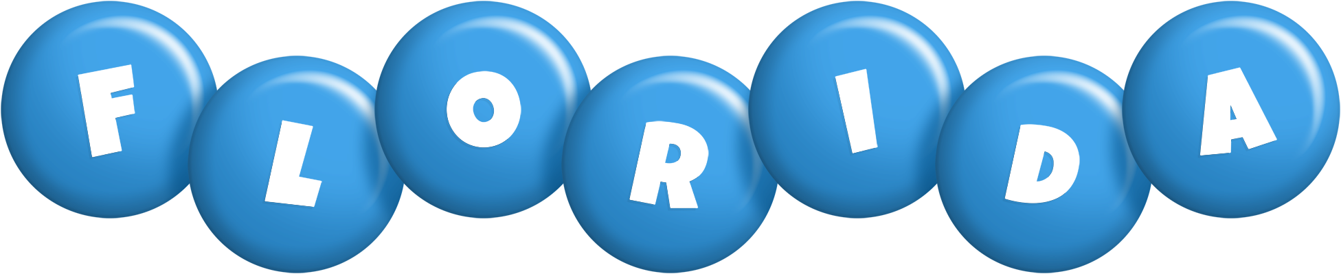 Florida candy-blue logo