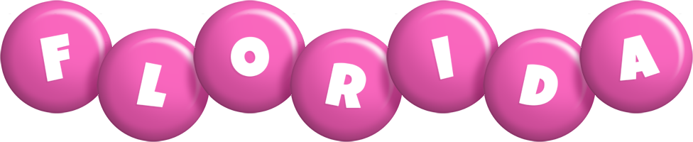 Florida candy-pink logo