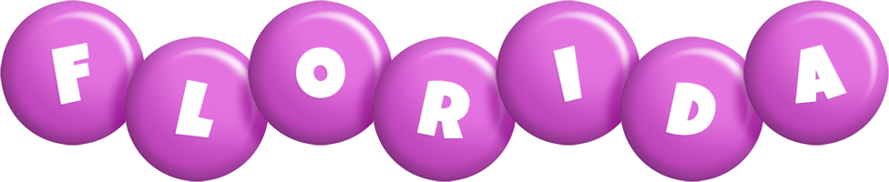 Florida candy-purple logo