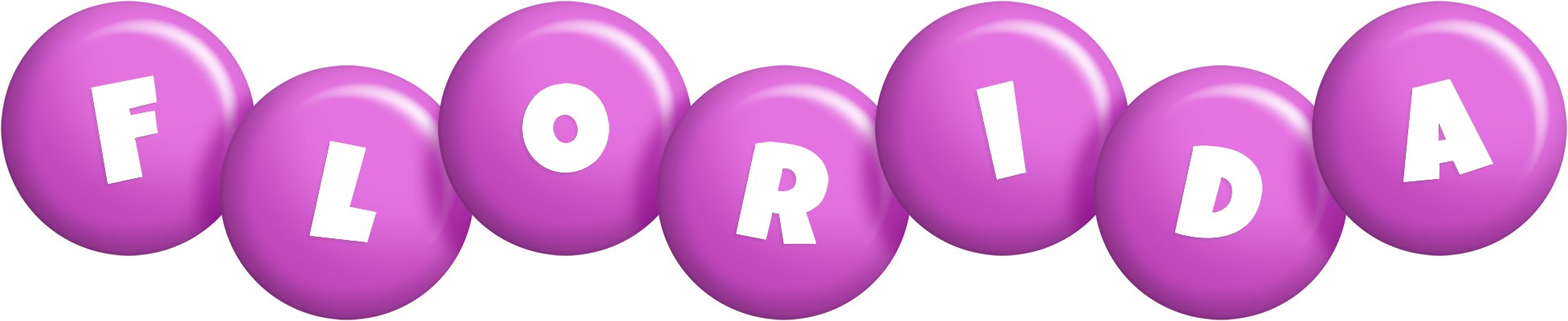 Florida candy-purple logo