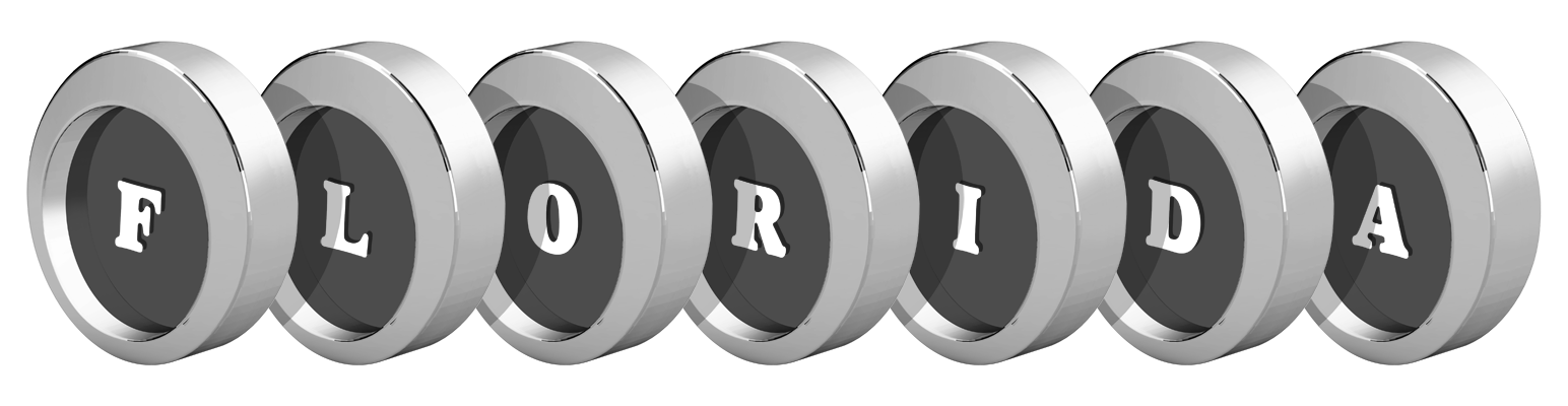 Florida coins logo