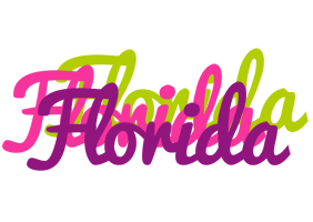 Florida flowers logo