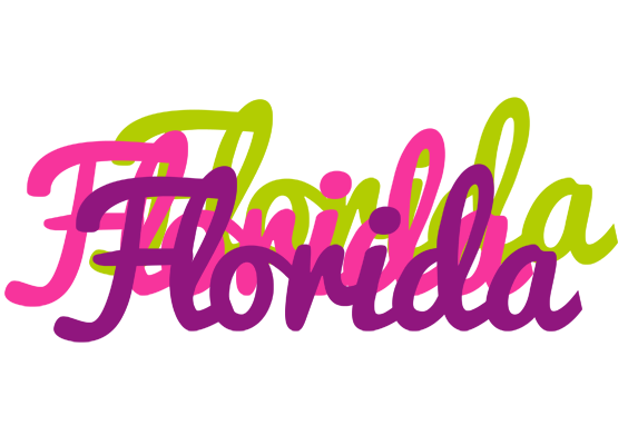 Florida flowers logo