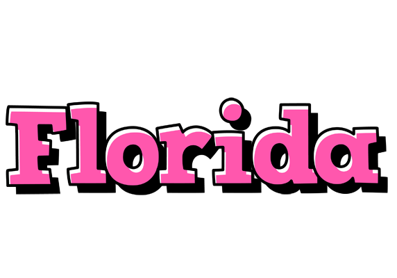 Florida girlish logo