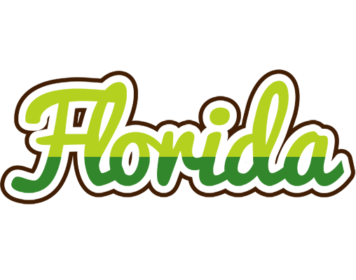 Florida golfing logo