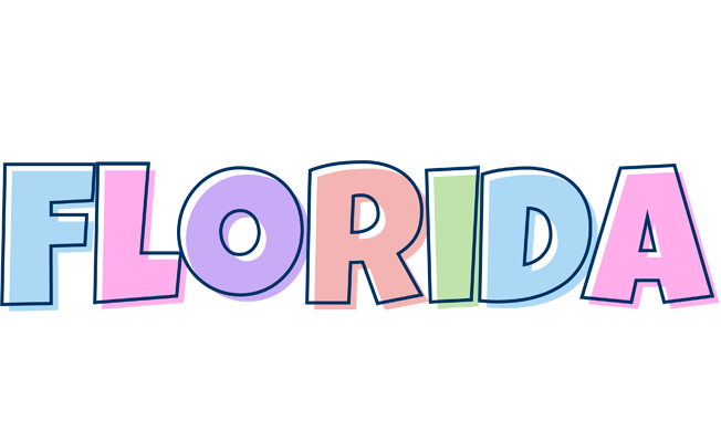 Florida pastel logo