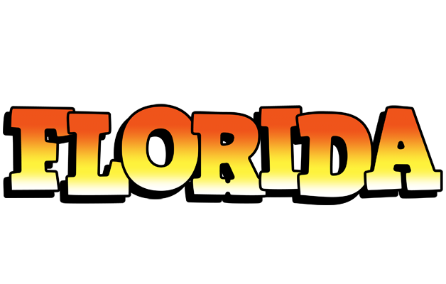 Florida sunset logo