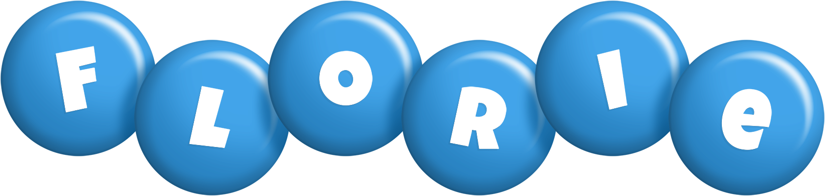 Florie candy-blue logo