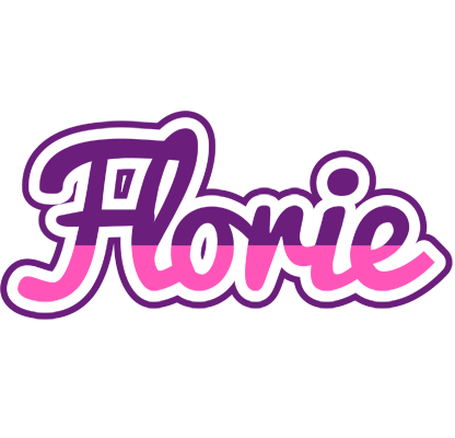 Florie cheerful logo