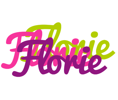 Florie flowers logo