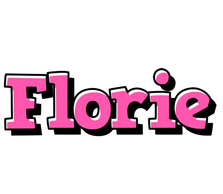 Florie girlish logo
