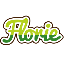 Florie golfing logo