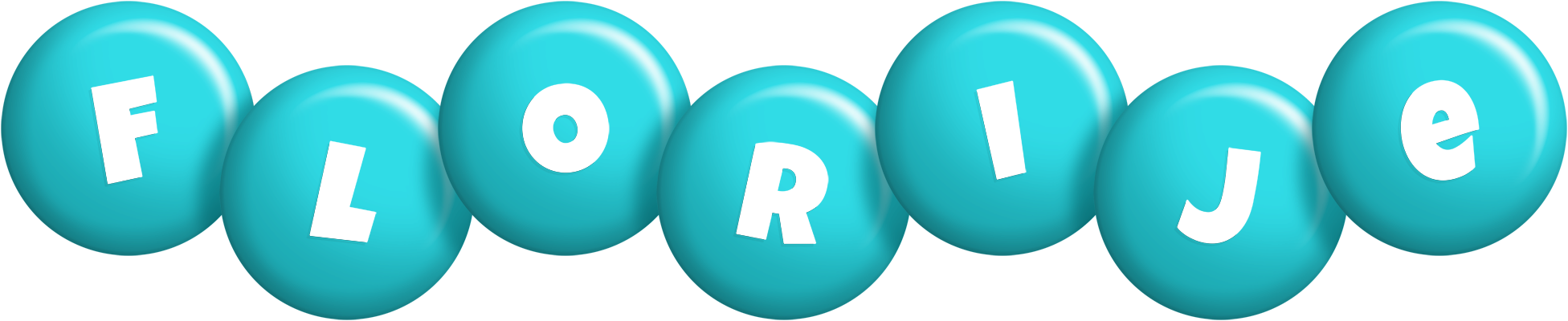Florije candy-azur logo
