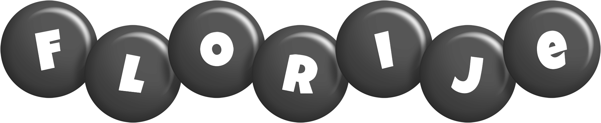 Florije candy-black logo