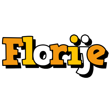Florije cartoon logo