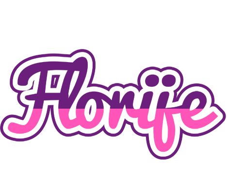 Florije cheerful logo