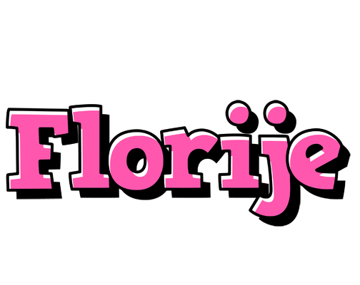 Florije girlish logo