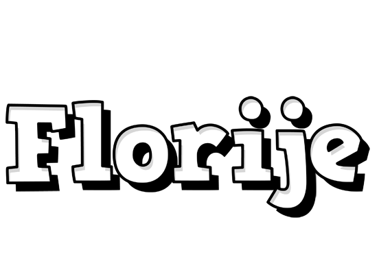 Florije snowing logo