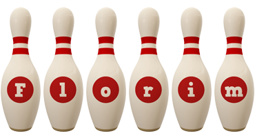 Florim bowling-pin logo