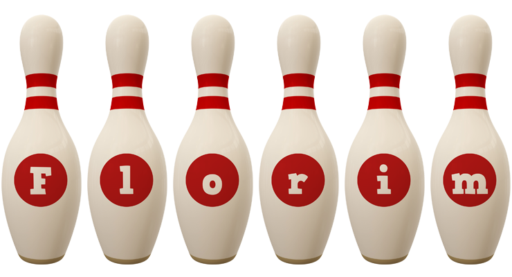 Florim bowling-pin logo
