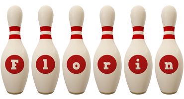 Florin bowling-pin logo