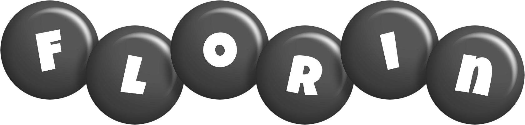 Florin candy-black logo