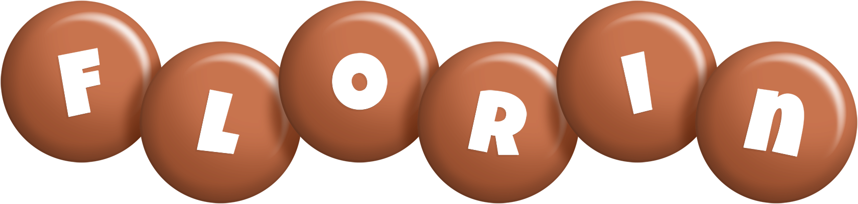 Florin candy-brown logo