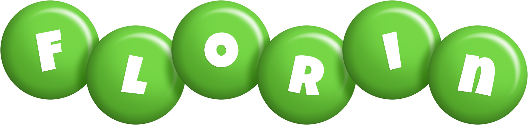 Florin candy-green logo