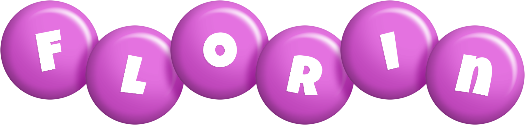 Florin candy-purple logo