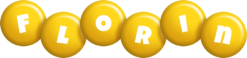 Florin candy-yellow logo