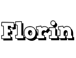 Florin snowing logo