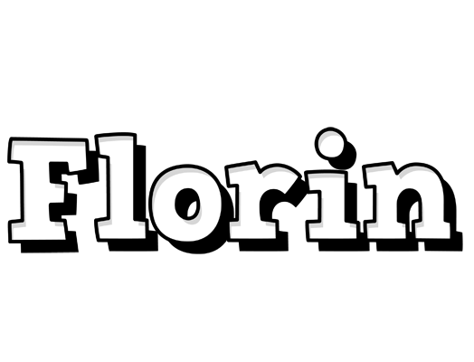 Florin snowing logo