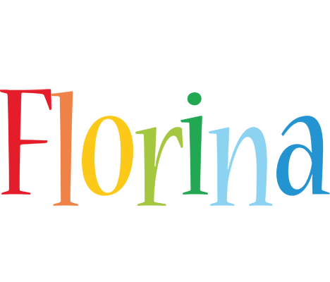 Florina birthday logo