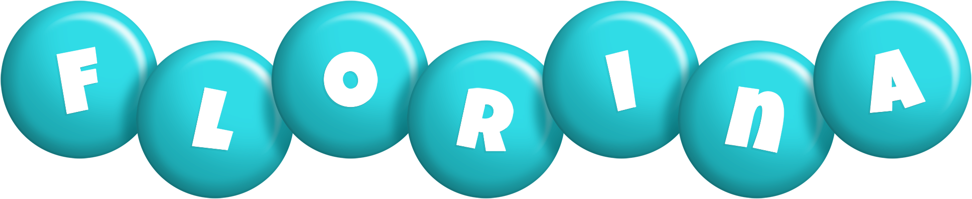 Florina candy-azur logo