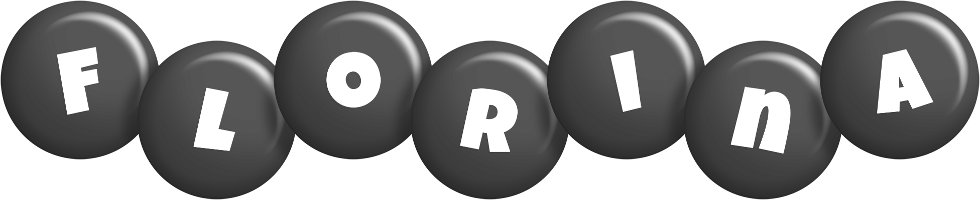 Florina candy-black logo