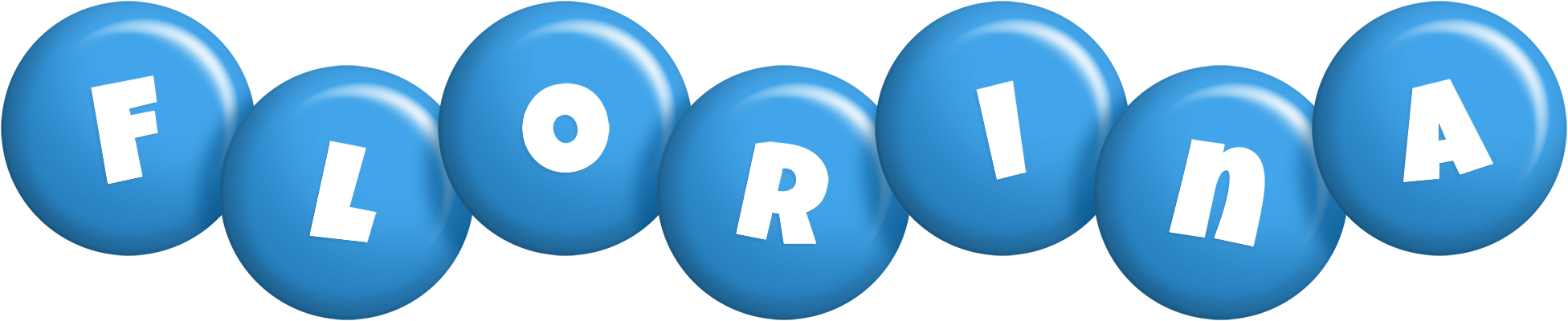 Florina candy-blue logo