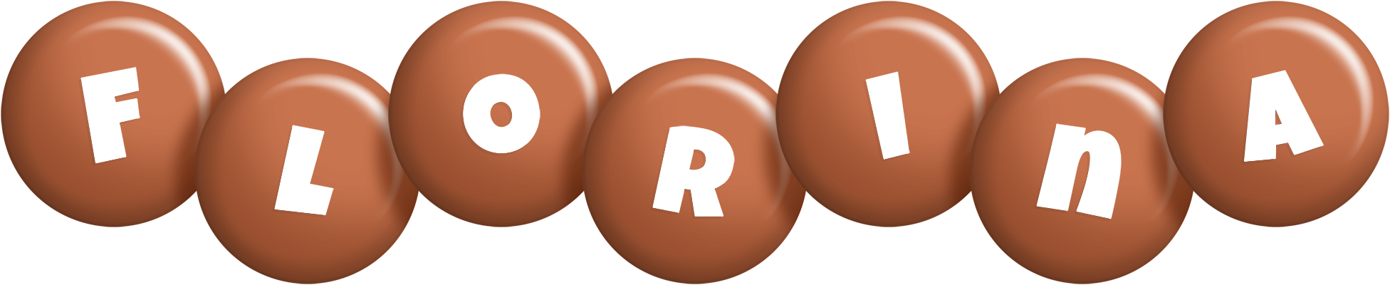 Florina candy-brown logo