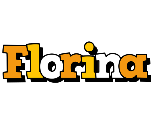 Florina cartoon logo