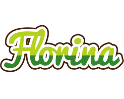 Florina golfing logo