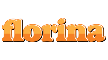 Florina orange logo