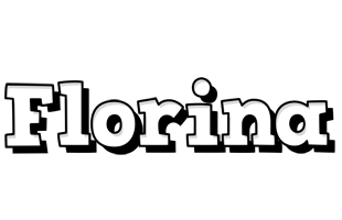 Florina snowing logo