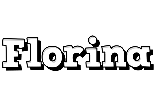 Florina snowing logo