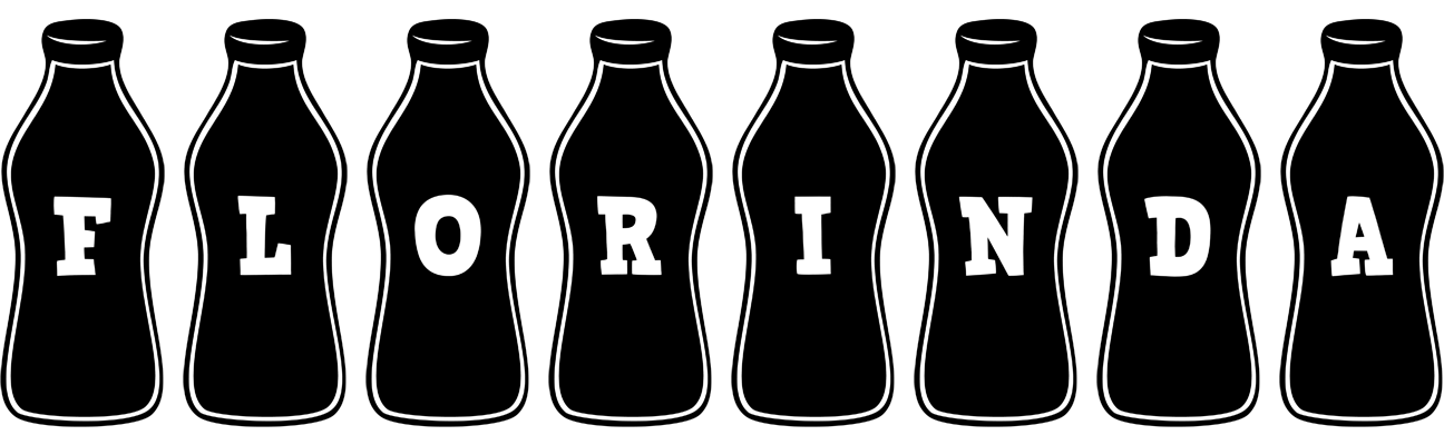 Florinda bottle logo