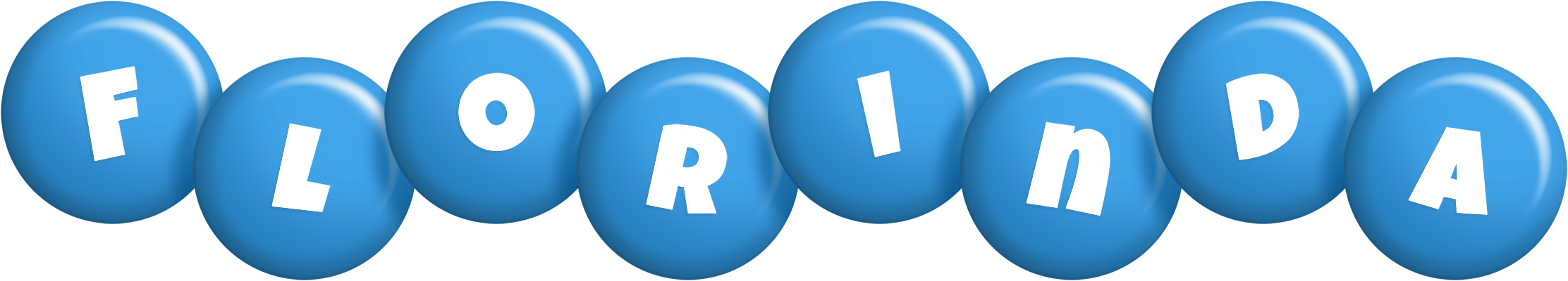Florinda candy-blue logo