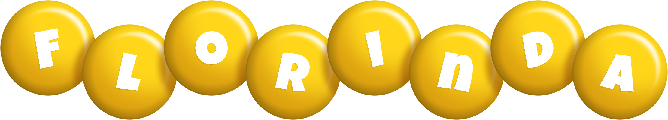 Florinda candy-yellow logo