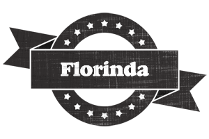 Florinda grunge logo