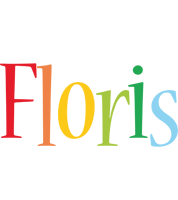 Floris birthday logo