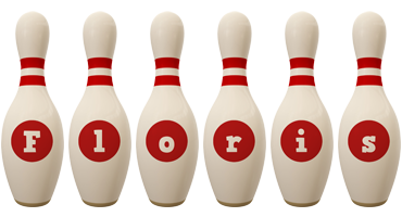 Floris bowling-pin logo