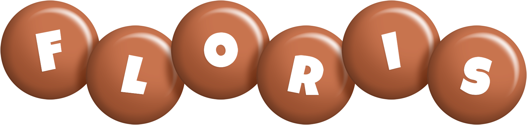 Floris candy-brown logo